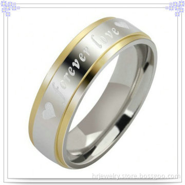 Fashion Accessories Stainless Steel Finger Ring (HR1092GS)